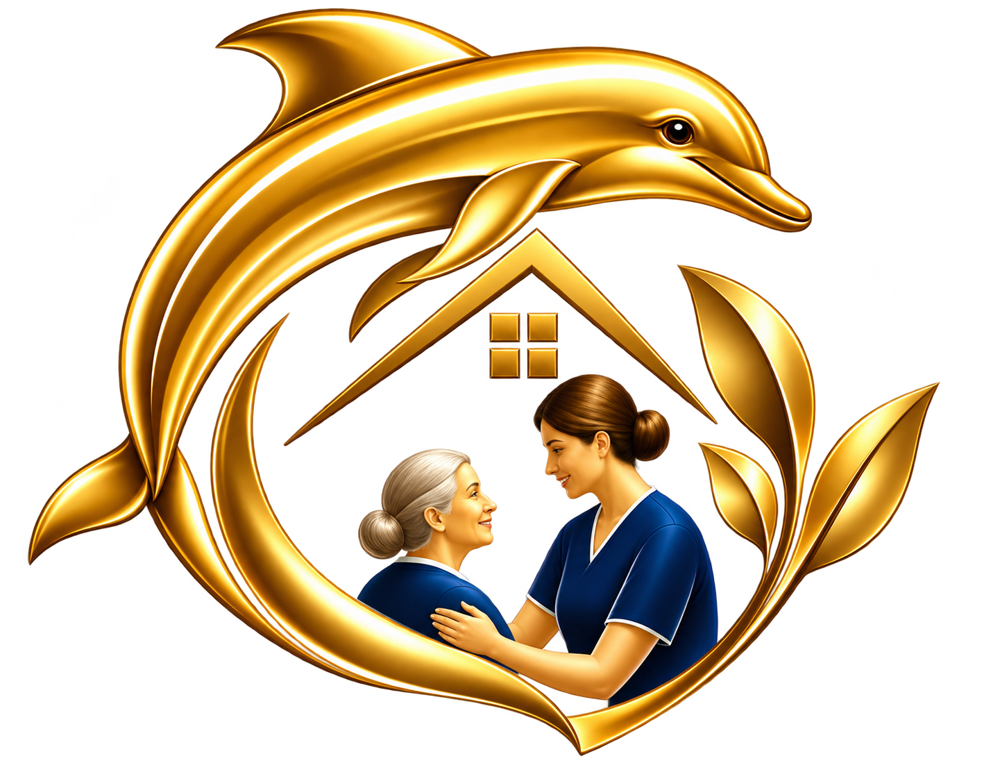 Dolphin Gold Care Services emblem